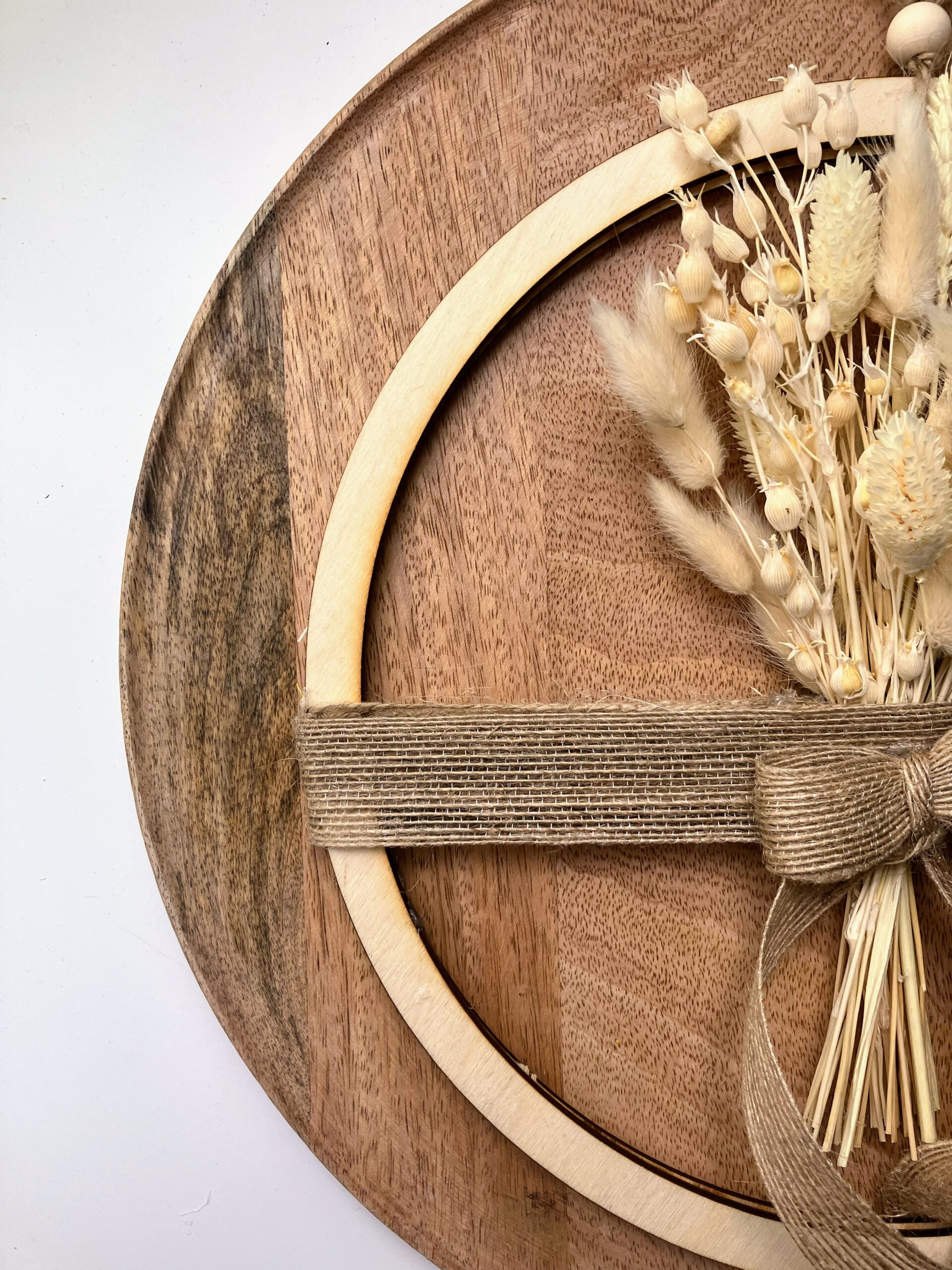 Wianek naturalny Karmelowe Popołudnie - obrazek 2